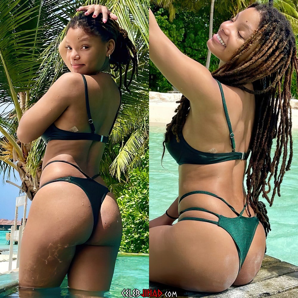 Best of Halle bailey naked