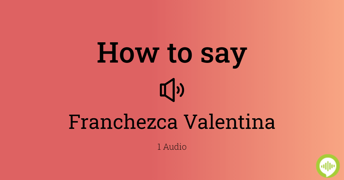 dearon gladness recommends franchezca valentina pic