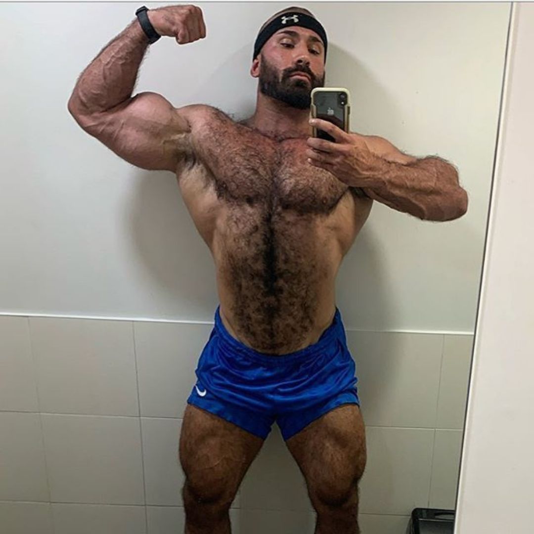 andrew prima recommends Hairy Bodybuilder Naked