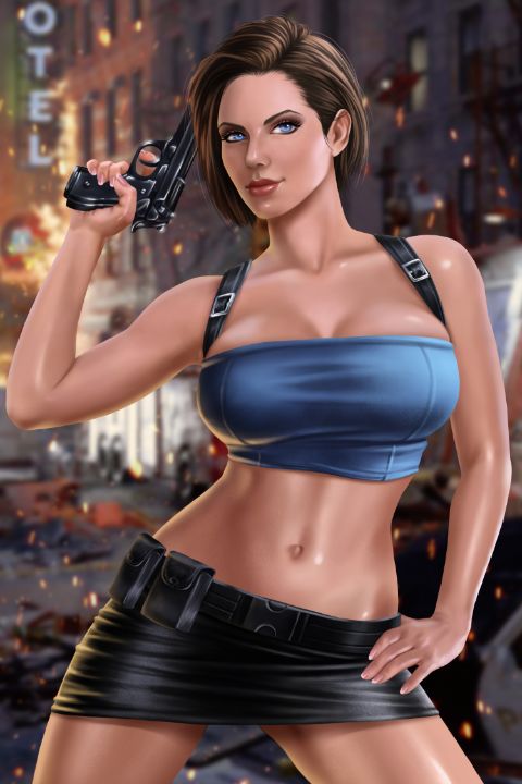 dewi koe add jill valentine hot photo