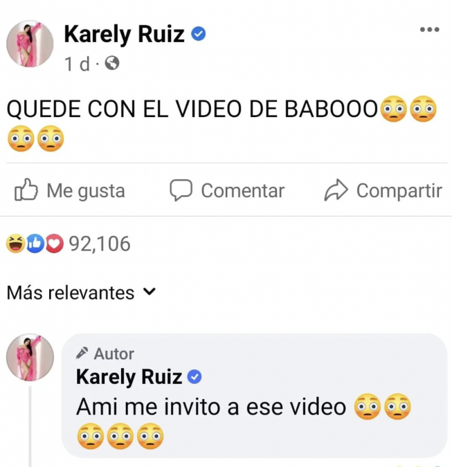 Karely Ruiz Y Babo personal profiles