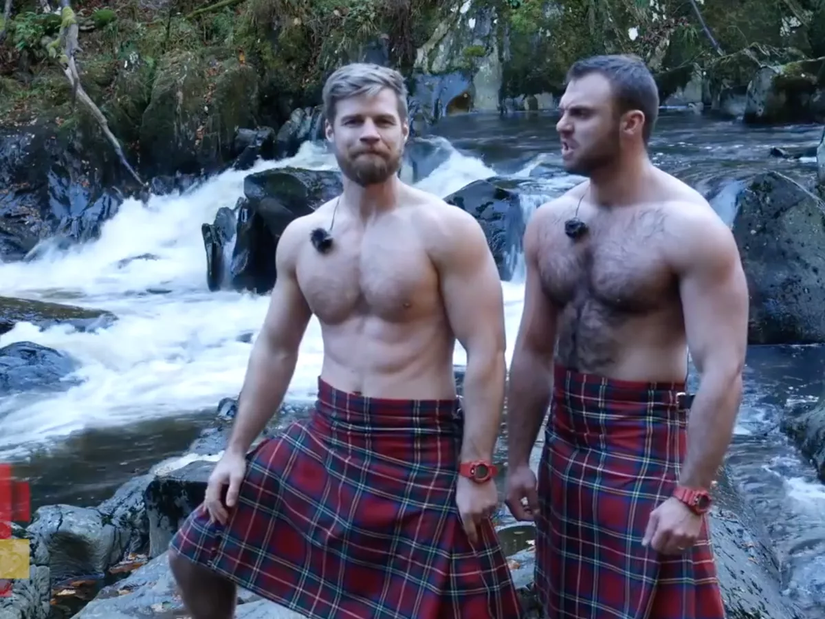 Naked Guys In Kilts pareja sex