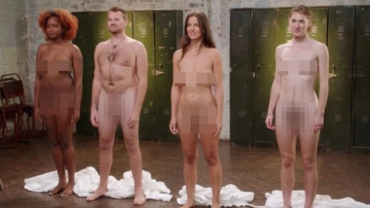 Naked In Tv Show an asshole