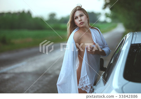 dina amor recommends naked lady in car pic