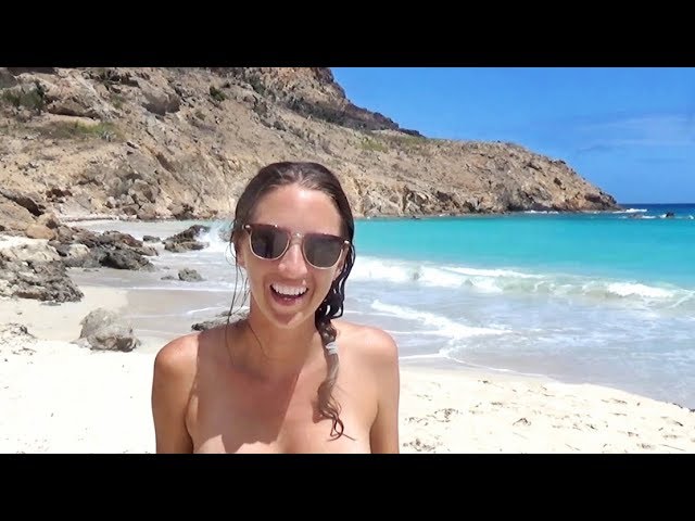 naked women beach video