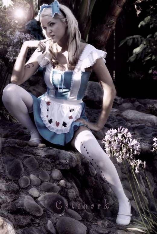 ct suhana add naughty alice in wonderland photo