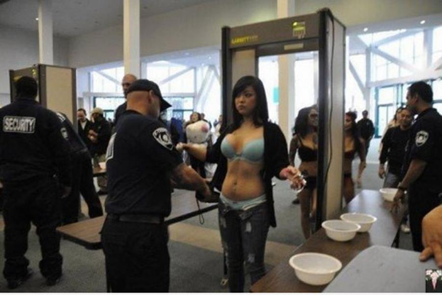 porn airport security