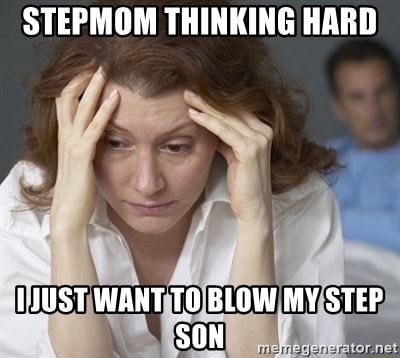 stepmom blow