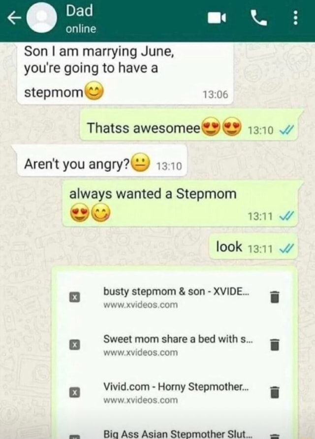 Best of Stepmom shares bed with son