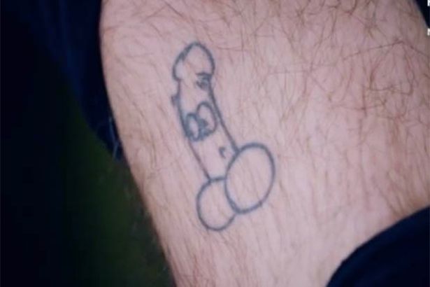 Tattoo On Dick retro sex