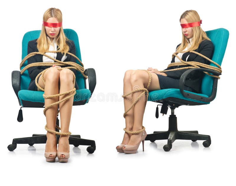 danielle kindred recommends tied to chair pic