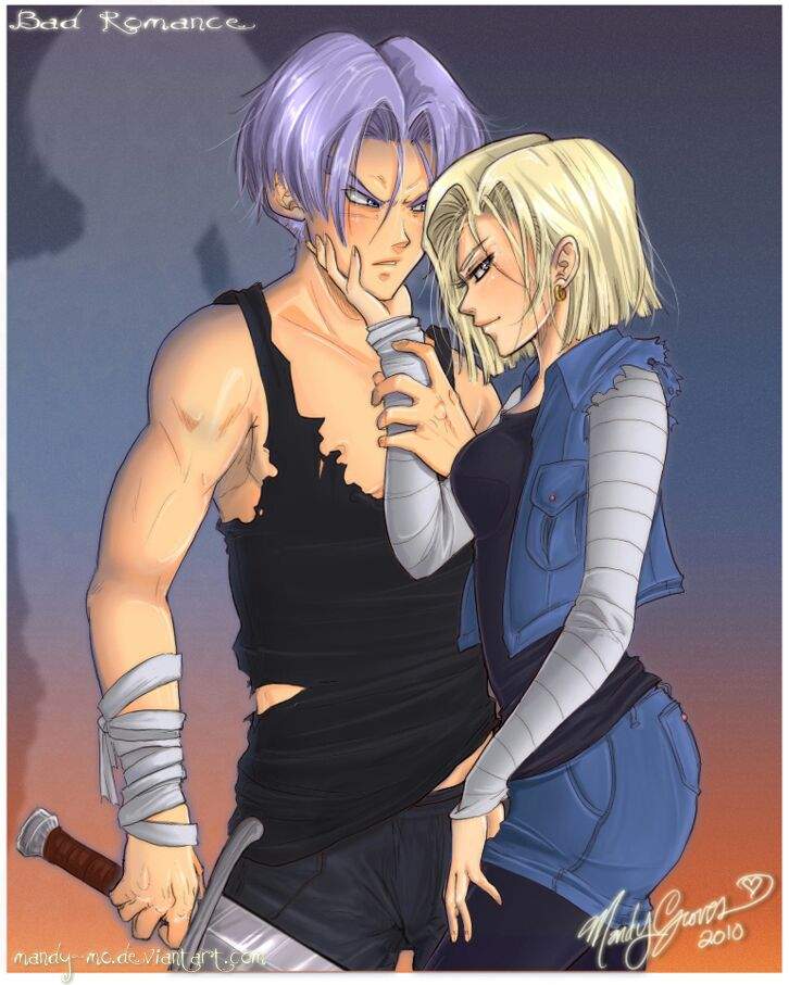 andreas naujoks recommends trunks x android 18 pic